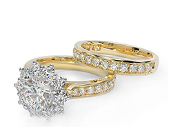 Rhino & Keyshot Jewellery Design Render Diamond Rings