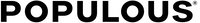 The Populous Logo - the word Populous in black capital letters.